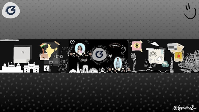 make custom youtube posters and social media graphics