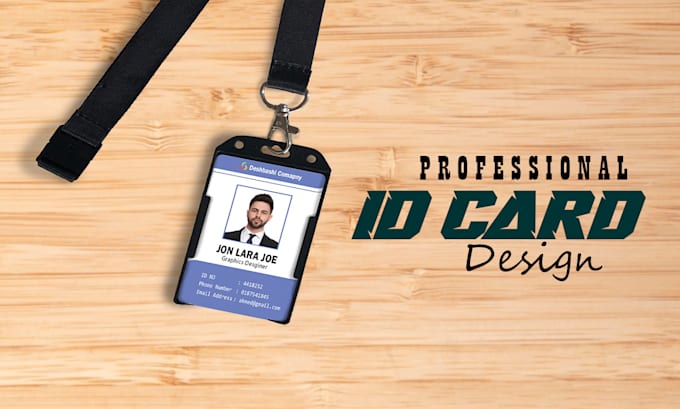 design professional id cards and identity card