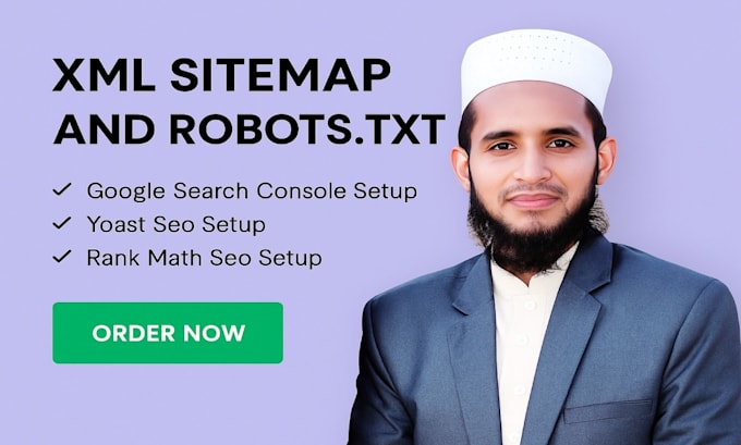 create and optimize xml sitemap, robots txt and seo indexing