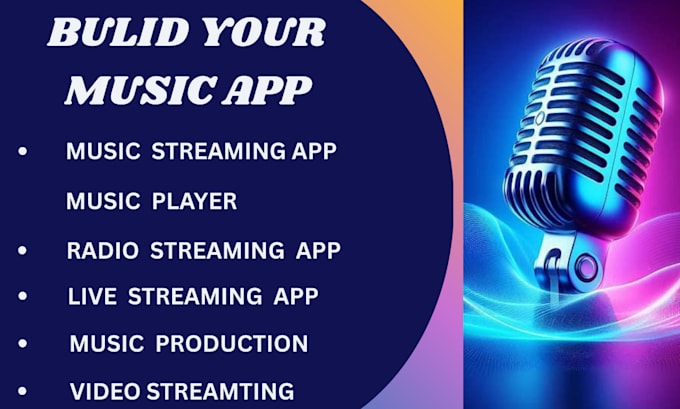 develop radio app streaming app radio station app