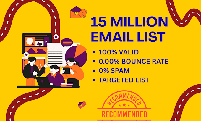 provide 15 million bulk email list