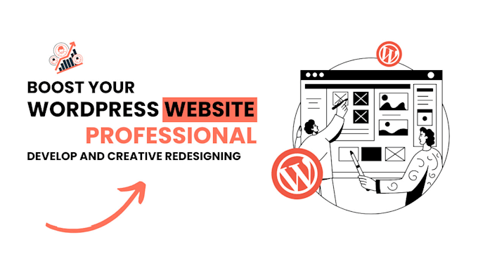 professionally develop and redesign your wordpress website