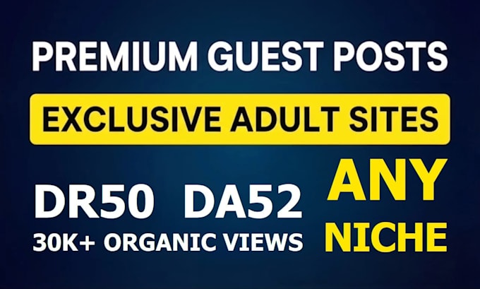 publish a guest post on my high DR site, any niche
