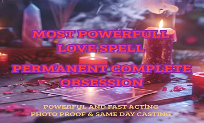 Cast powerful love spell obsession love spell by Derreckmystic | Fiverr