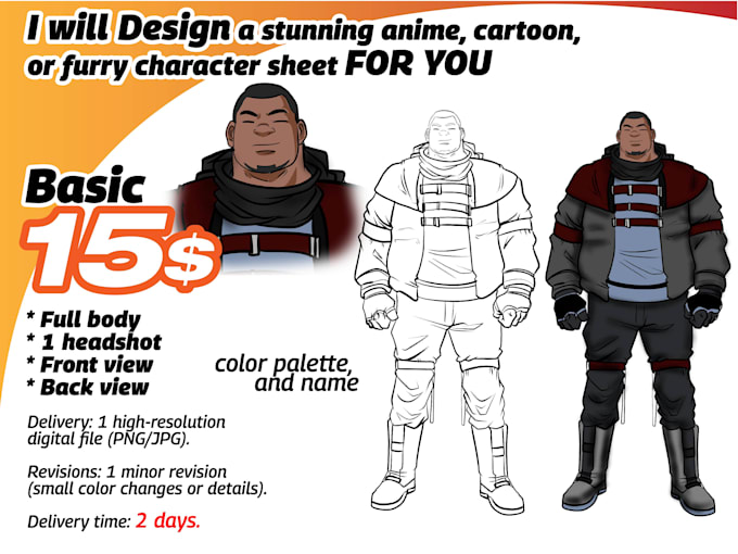 design an amazing character sheet for your