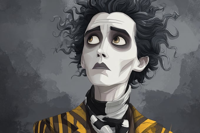 your avatar style tim burton