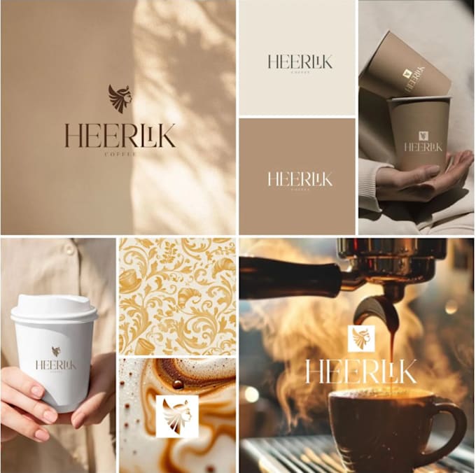 design a startup company logo with branding kit