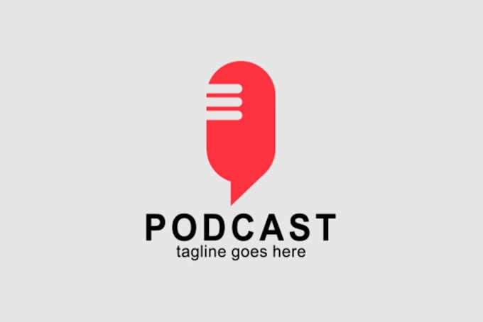 design a creative podcast logo