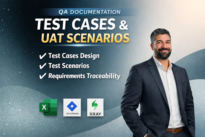 create professional QA test cases and uat scenarios