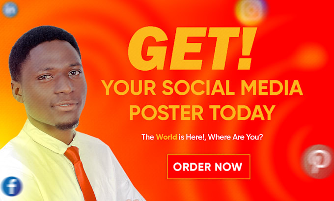 create a promotional social media poster