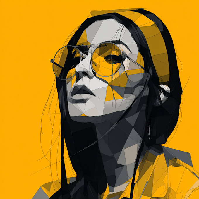 make an graphic design vector art