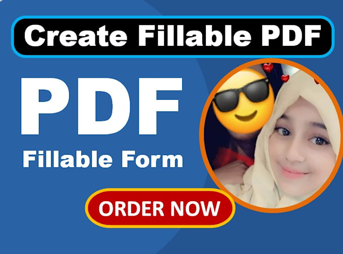 create, design fillable PDF form or convert to fillable PDF forms