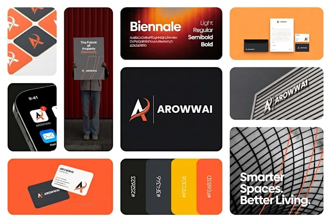 design a professional logo, brand book, and corporate brand identity guidelines