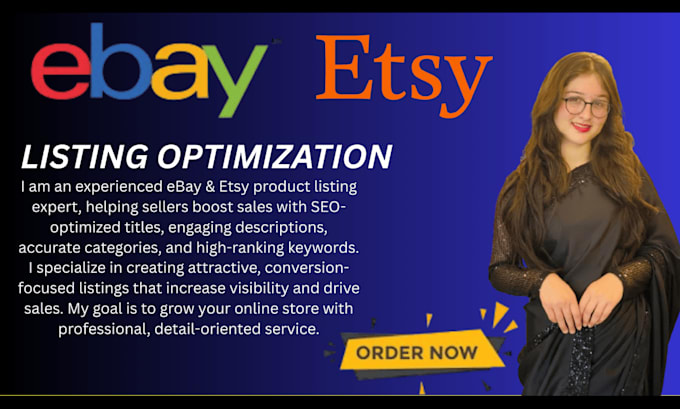 be your etsy product listing and SEO expert