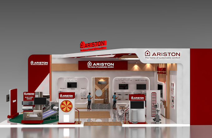 create your 3d exhibition booth