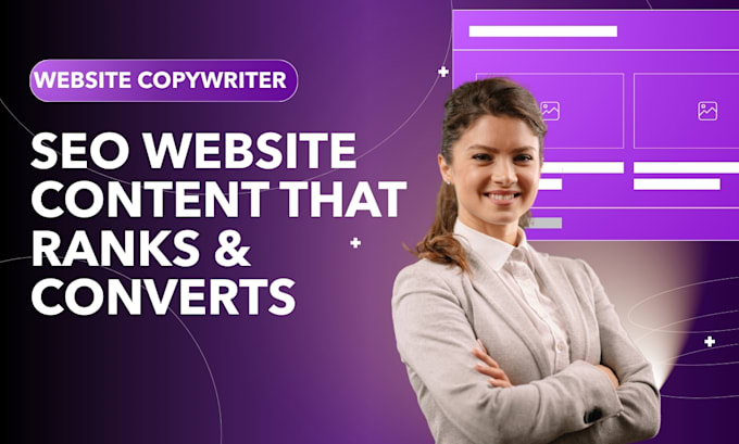 be your SEO website content writer and copywriter