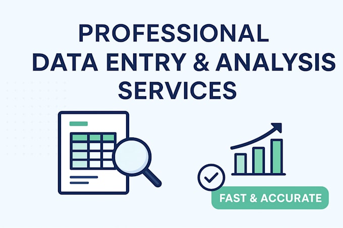 data entry excel web research copy paste services