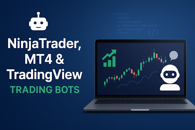 code ninjatrader 8, mt4, pinescript, thinkorswim, and tradingview trading bots