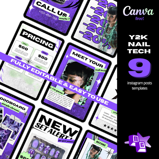 design a canva template for you