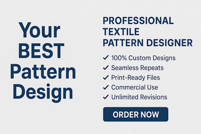 create unique repeating patterns for fabric and apparel