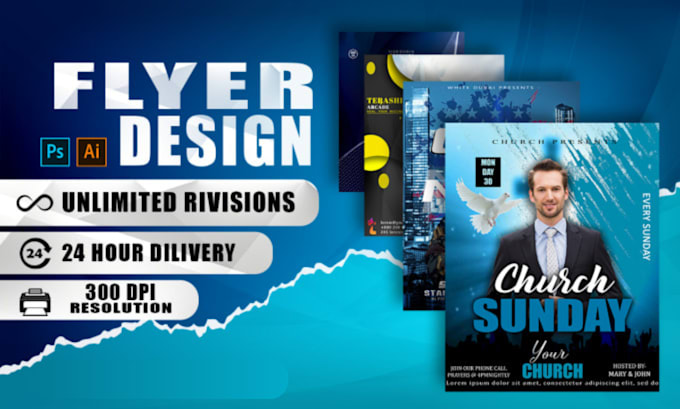 Design professional eye catching and creative flyer for your brand by ...