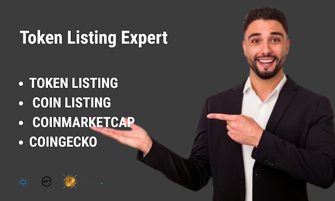do token listing, coin listing on coinmarketcap, coingecko and cex dex