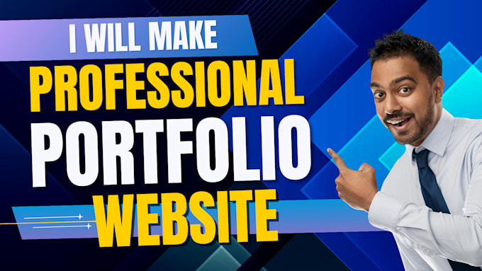 design professional portfolio website, CV resume, ads design