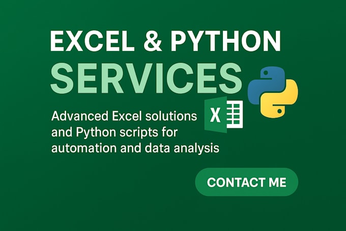 advanced excel expert and intermediate python developer