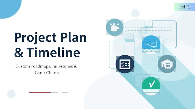 create a project plan, timeline, and gantt chart for your tasks