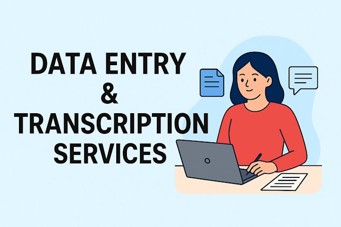do accurate data entry transcription