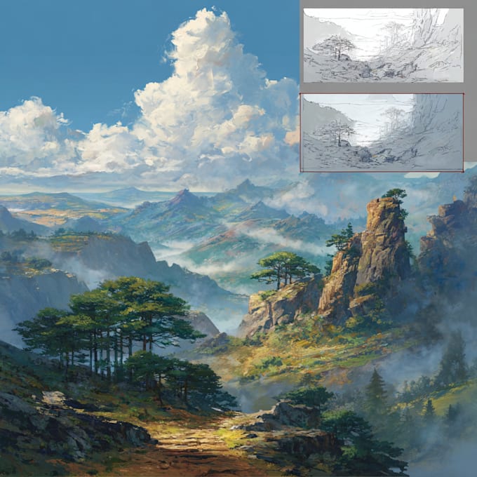 do environment concept art