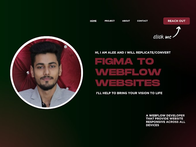 design figma to webflow, xd to webflow, wordpress to webflow website development