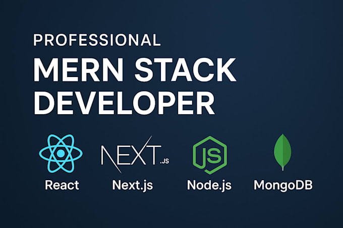 be unique mern stack developer for modern stack websites applications