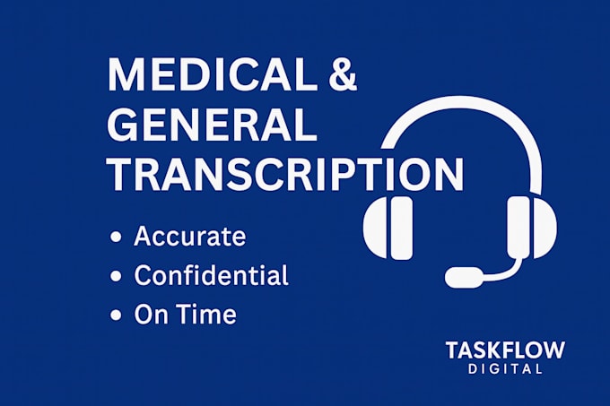 transcribe medical texts, doctor letters and documentation accurately