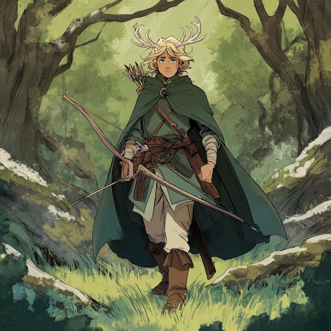 Rpg Color Picture Draw your rpg character in color by Lysiphise | Fiverr