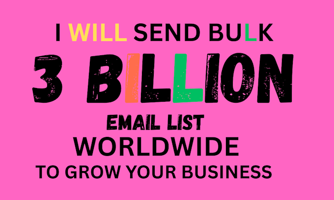 send bulk emails, mass emails, cold emails, mailchimp email marketing, bulk sms