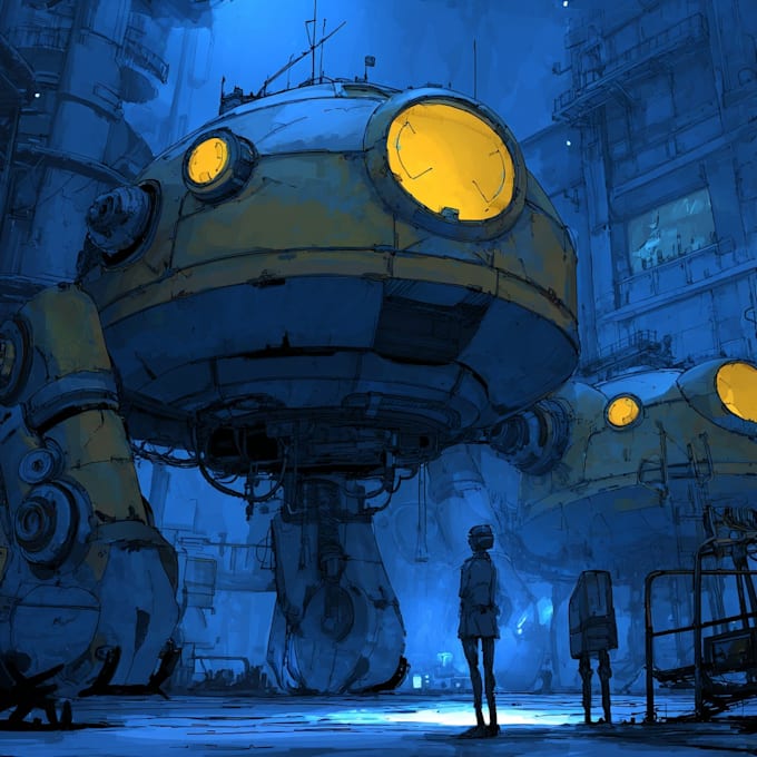 sci fi illustration and sci fi art
