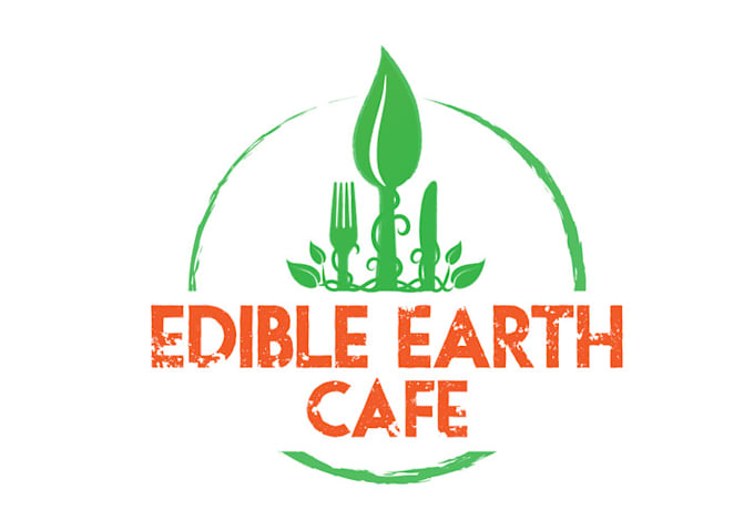 design wonderful edible earth cafe logo