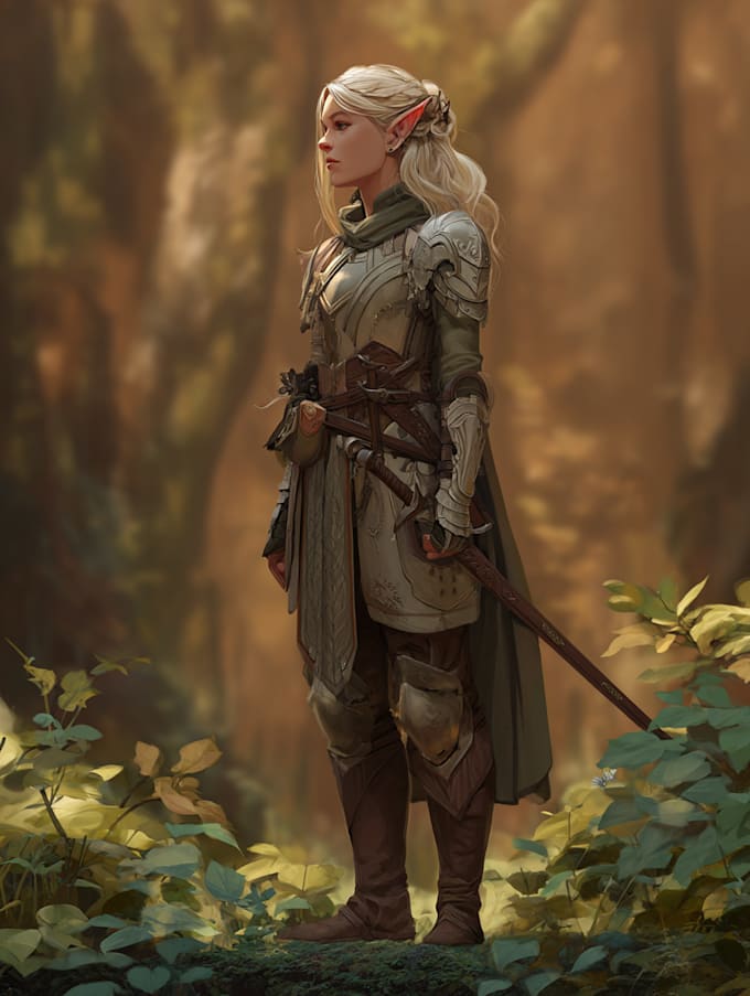 create a dungeons and dragons character for you