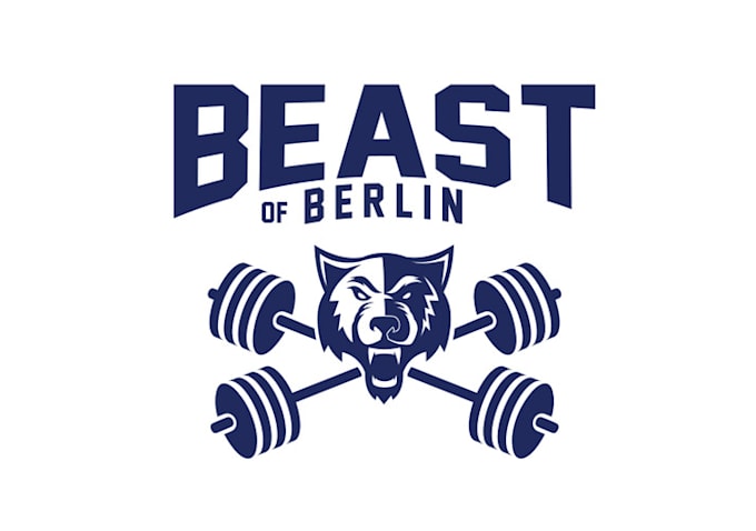 design fantastic powerful crossfit logo