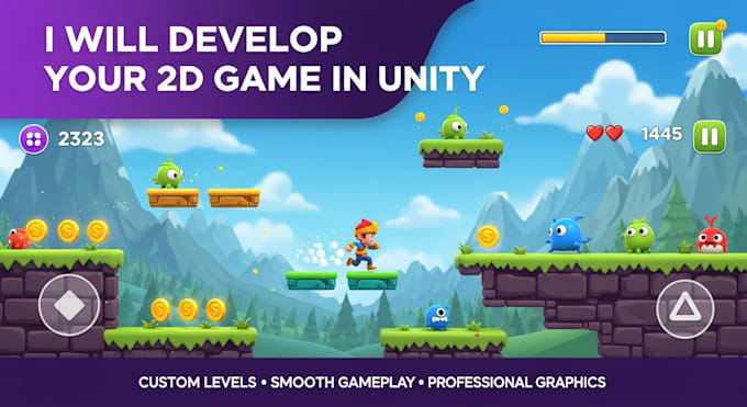 Develop online multiplayer 2d game, 2d game design, fix bugs in ...