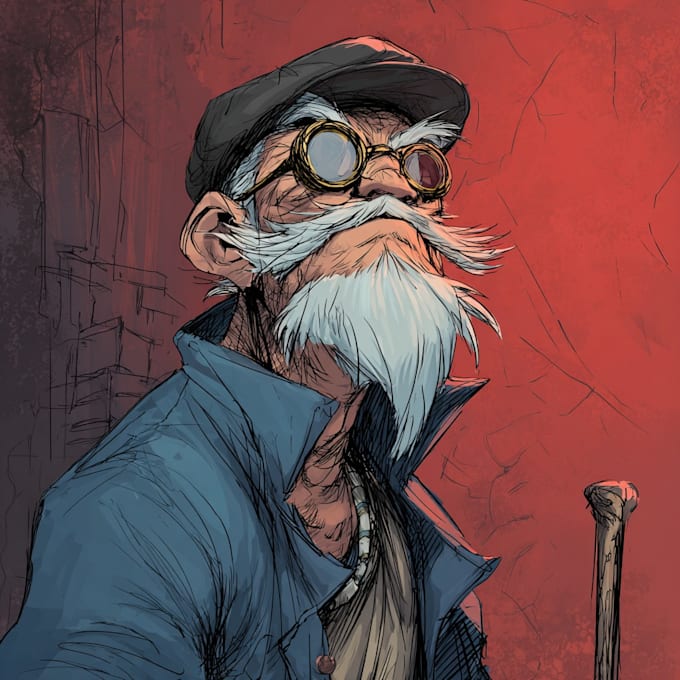 do a charcter of comic or design your comic character