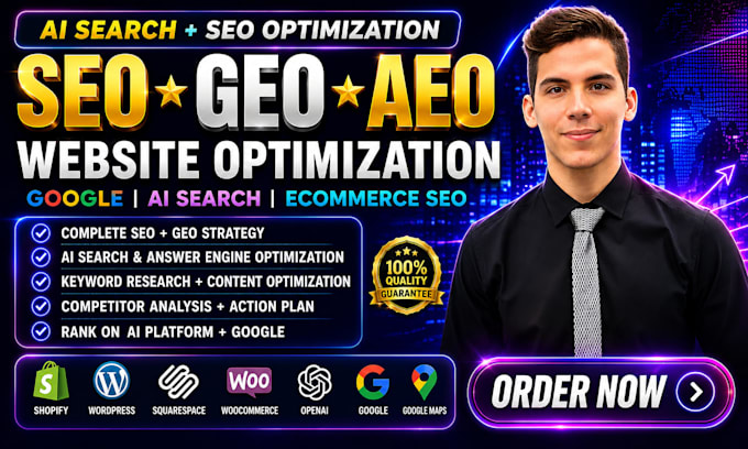 do onpage seo geo aeo and technical optimization for your website google ranking