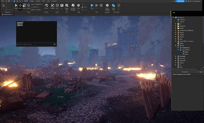 create scary roblox terrain with 3d design 4 jump scare maps