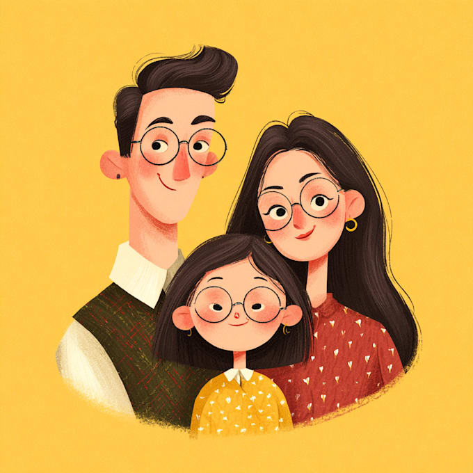 family portrait, couple, and wedding portrait