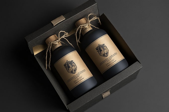 design a cute product packaging or label