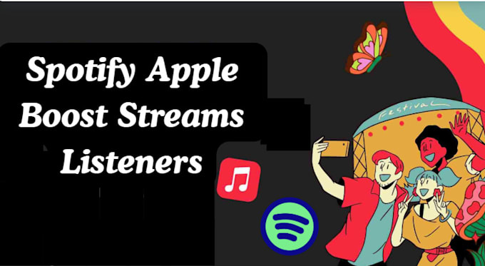 spotify apple music promotion boost streams and listeners