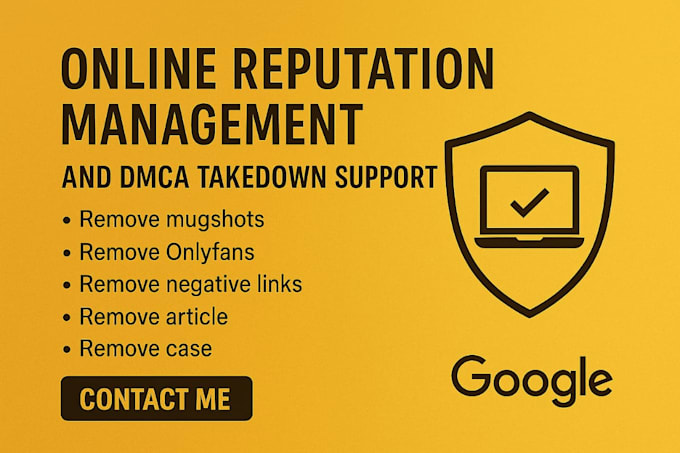 permanently remove mugshots articles false news delete negative links on google