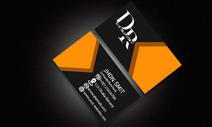 do luxury, minimalist business card design for your business