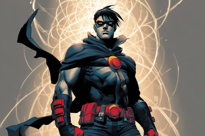 draw your comic art, comic book, illustrations, comic pages
